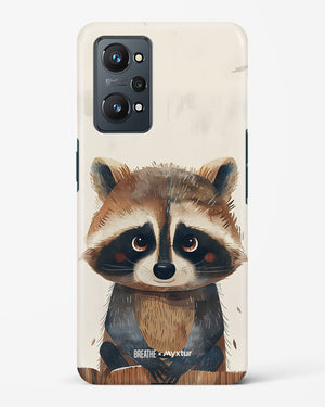 Blushing Raccoon [BREATHE] Hard Case Phone Cover (Realme)