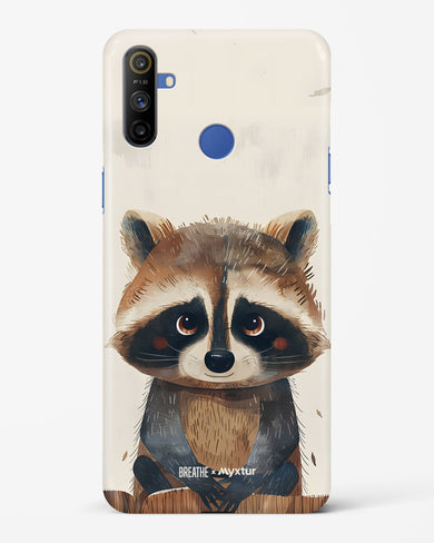 Blushing Raccoon [BREATHE] Hard Case Phone Cover (Realme)