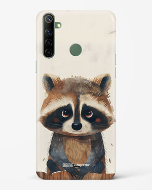 Blushing Raccoon [BREATHE] Hard Case Phone Cover (Realme)