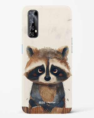 Blushing Raccoon [BREATHE] Hard Case Phone Cover (Realme)