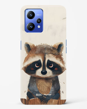 Blushing Raccoon [BREATHE] Hard Case Phone Cover (Realme)