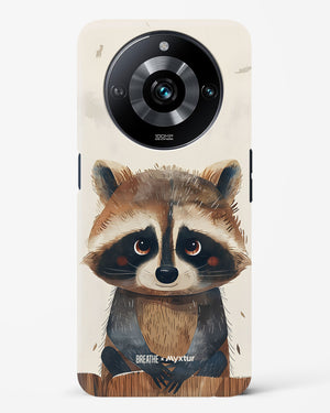 Blushing Raccoon [BREATHE] Hard Case Phone Cover (Realme)