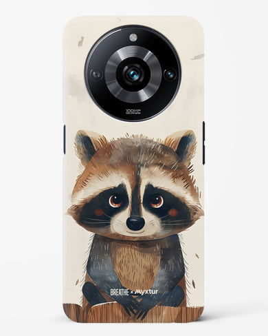 Blushing Raccoon [BREATHE] Hard Case Phone Cover (Realme)