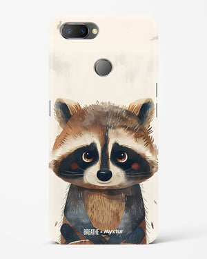 Blushing Raccoon [BREATHE] Hard Case Phone Cover (Realme)