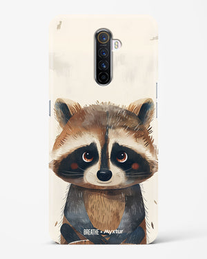 Blushing Raccoon [BREATHE] Hard Case Phone Cover (Realme)