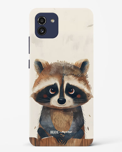 Blushing Raccoon [BREATHE] Hard Case Phone Cover (Samsung)