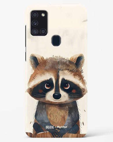 Blushing Raccoon [BREATHE] Hard Case Phone Cover (Samsung)