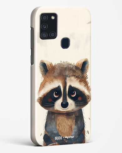 Blushing Raccoon [BREATHE] Hard Case Phone Cover (Samsung)