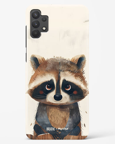 Blushing Raccoon [BREATHE] Hard Case Phone Cover (Samsung)