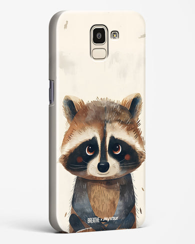 Blushing Raccoon [BREATHE] Hard Case Phone Cover (Samsung)