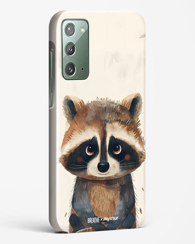 Blushing Raccoon [BREATHE] Hard Case Phone Cover (Samsung)