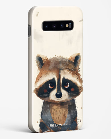 Blushing Raccoon [BREATHE] Hard Case Phone Cover (Samsung)