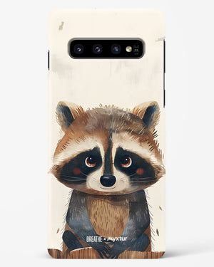 Blushing Raccoon [BREATHE] Hard Case Phone Cover (Samsung)