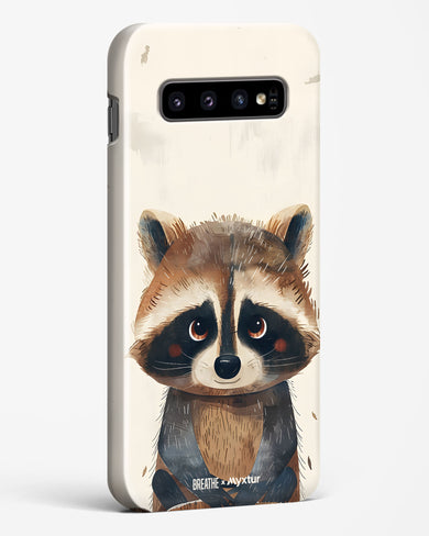 Blushing Raccoon [BREATHE] Hard Case Phone Cover (Samsung)