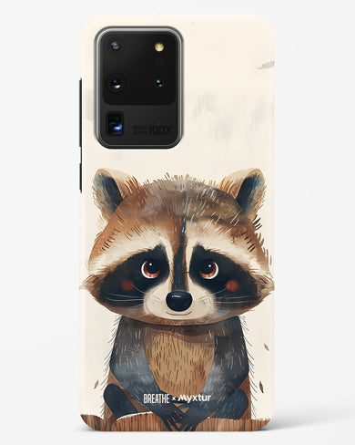 Blushing Raccoon [BREATHE] Hard Case Phone Cover (Samsung)