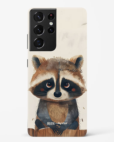 Blushing Raccoon [BREATHE] Hard Case Phone Cover (Samsung)