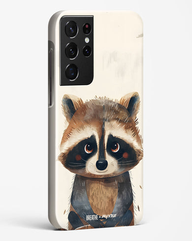 Blushing Raccoon [BREATHE] Hard Case Phone Cover (Samsung)