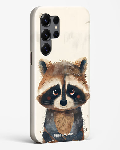 Blushing Raccoon [BREATHE] Hard Case Phone Cover (Samsung)