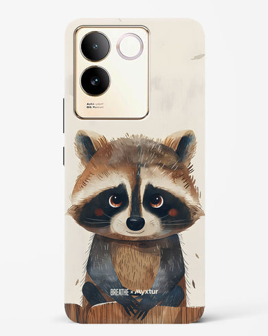 Blushing Raccoon [BREATHE] Hard Case Phone Cover (Vivo)