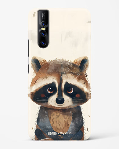 Blushing Raccoon [BREATHE] Hard Case Phone Cover (Vivo)