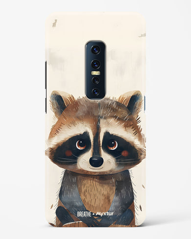 Blushing Raccoon [BREATHE] Hard Case Phone Cover (Vivo)