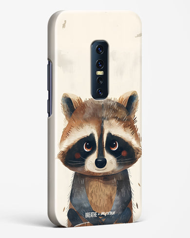 Blushing Raccoon [BREATHE] Hard Case Phone Cover (Vivo)