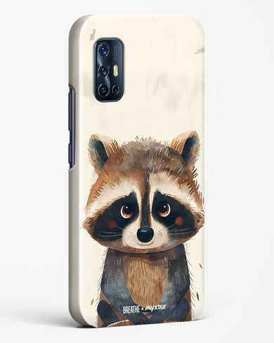 Blushing Raccoon [BREATHE] Hard Case Phone Cover (Vivo)