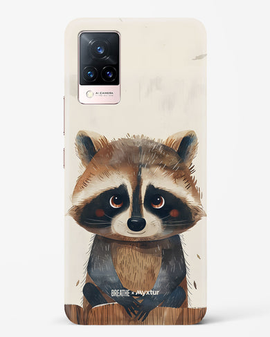 Blushing Raccoon [BREATHE] Hard Case Phone Cover (Vivo)