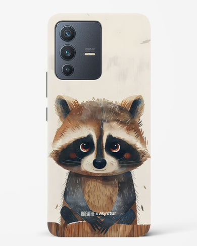 Blushing Raccoon [BREATHE] Hard Case Phone Cover (Vivo)