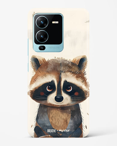 Blushing Raccoon [BREATHE] Hard Case Phone Cover (Vivo)