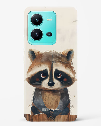 Blushing Raccoon [BREATHE] Hard Case Phone Cover (Vivo)