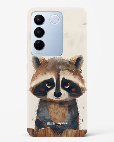 Blushing Raccoon [BREATHE] Hard Case Phone Cover (Vivo)