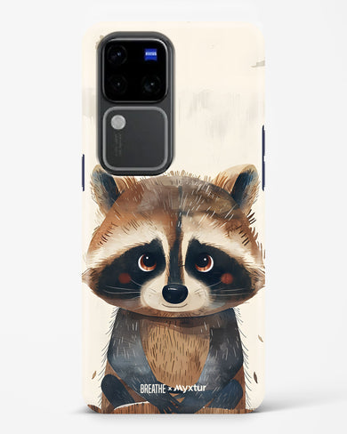 Blushing Raccoon [BREATHE] Hard Case Phone Cover (Vivo)