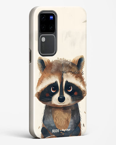 Blushing Raccoon [BREATHE] Hard Case Phone Cover (Vivo)