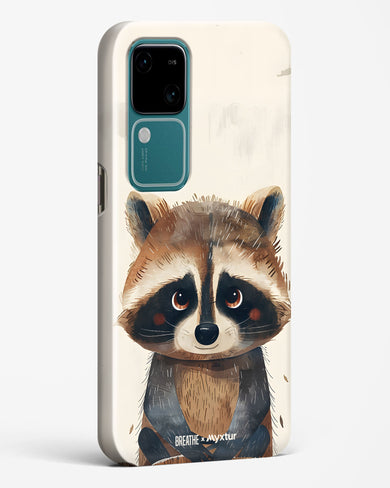 Blushing Raccoon [BREATHE] Hard Case Phone Cover (Vivo)