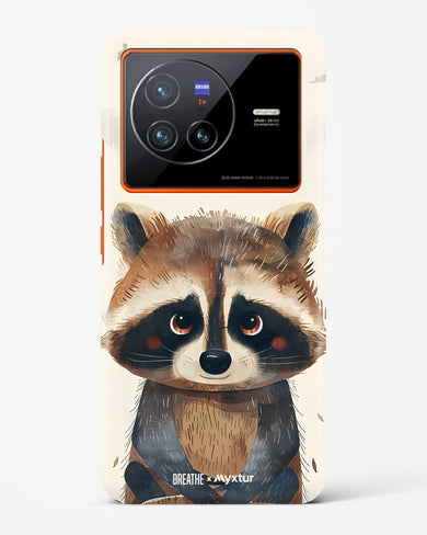 Blushing Raccoon [BREATHE] Hard Case Phone Cover (Vivo)