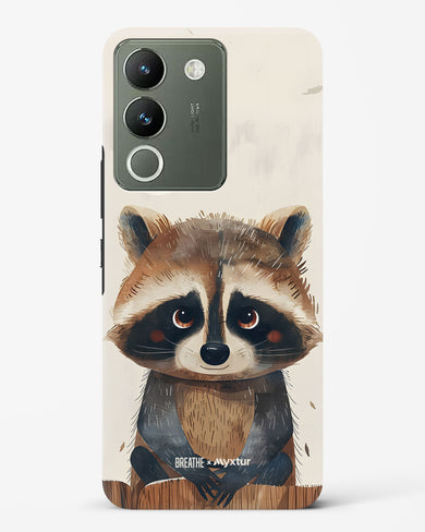 Blushing Raccoon [BREATHE] Hard Case Phone Cover (Vivo)