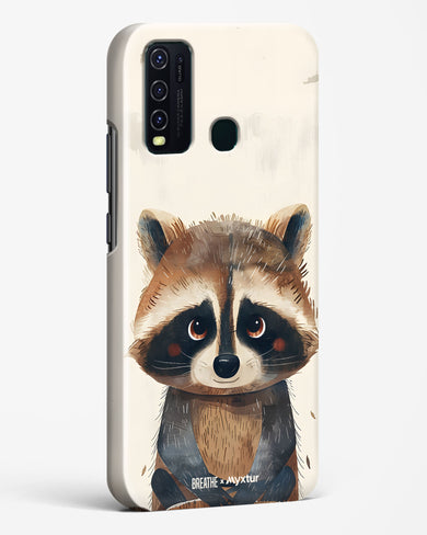 Blushing Raccoon [BREATHE] Hard Case Phone Cover (Vivo)