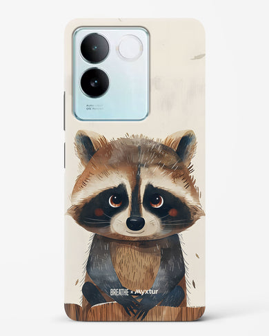 Blushing Raccoon [BREATHE] Hard Case Phone Cover (Vivo)
