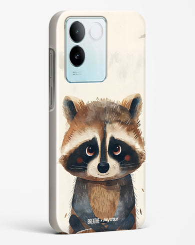 Blushing Raccoon [BREATHE] Hard Case Phone Cover (Vivo)
