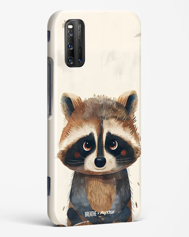 Blushing Raccoon [BREATHE] Hard Case Phone Cover (Vivo)