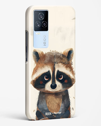 Blushing Raccoon [BREATHE] Hard Case Phone Cover (Vivo)