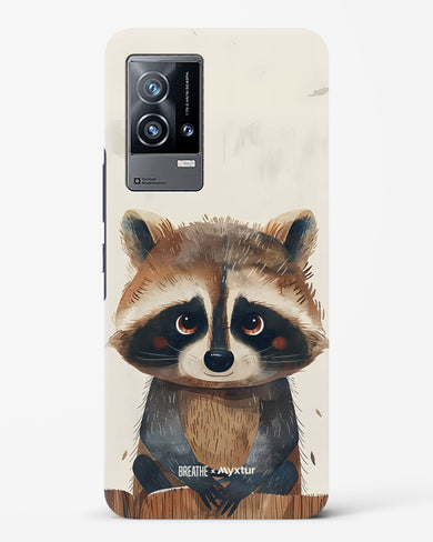 Blushing Raccoon [BREATHE] Hard Case Phone Cover (Vivo)