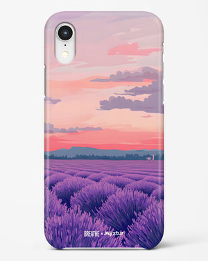 Lavender Fields Forever [BREATHE] Hard Case Phone Cover (Apple)