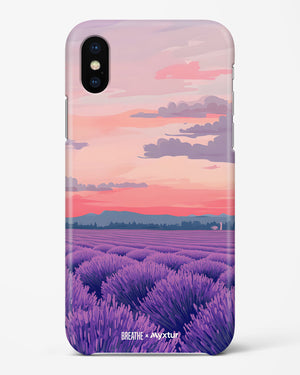 Lavender Fields Forever [BREATHE] Hard Case Phone Cover (Apple)