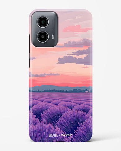 Lavender Fields Forever [BREATHE] Hard Case Phone Cover (Motorola)