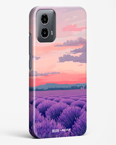 Lavender Fields Forever [BREATHE] Hard Case Phone Cover (Motorola)