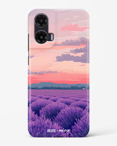 Lavender Fields Forever [BREATHE] Hard Case Phone Cover (Motorola)