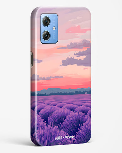 Lavender Fields Forever [BREATHE] Hard Case Phone Cover (Motorola)