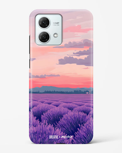 Lavender Fields Forever [BREATHE] Hard Case Phone Cover (Motorola)